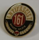 Antifascist 161: Gegen Nazis Enamel Badge